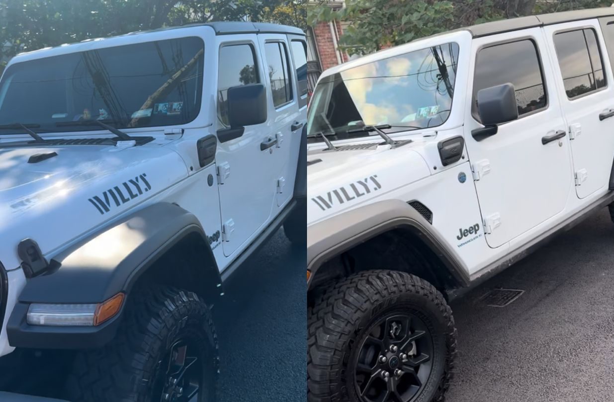 Customer vehicle detailed near Clermont FL